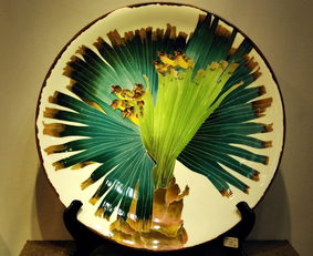 中国,广东,陶瓷,平,装饰,工艺品