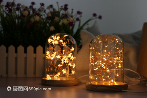 点亮温馨角落 LED灯串台灯的装饰艺术与拍摄技巧